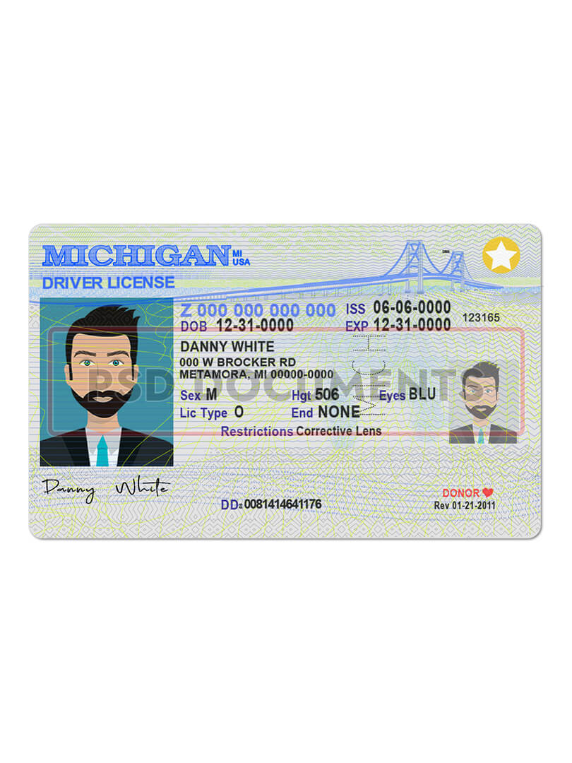 michigan-driver-license-template-psd-documents
