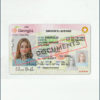 Georgia Driver License PSD (V2),
