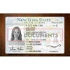 New York State Driving license PSD Template,