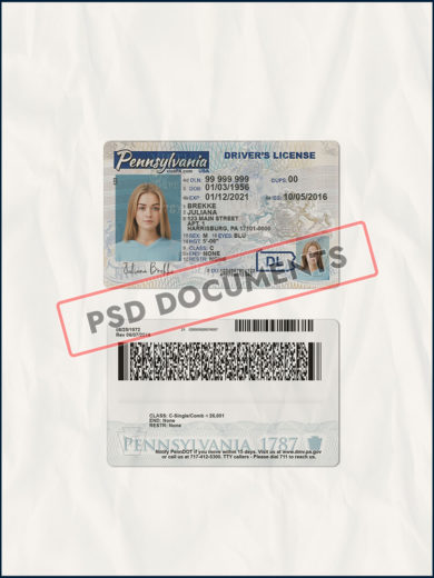 Pennsylvania Driver License