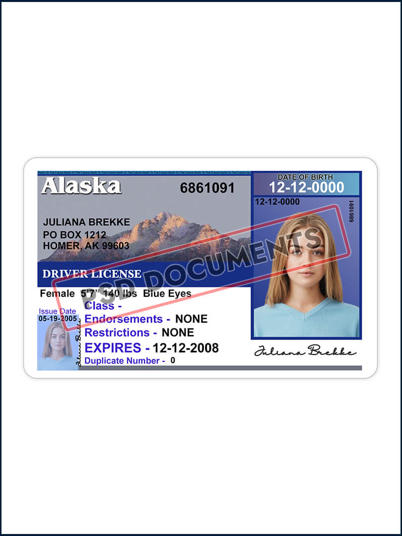 Alaska Driving License